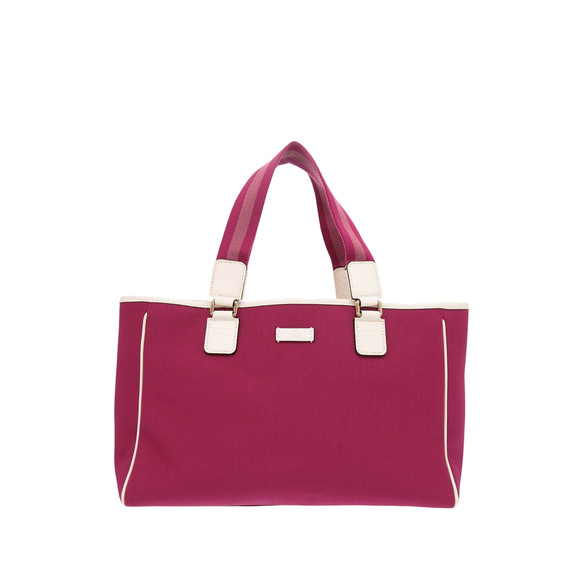 Gucci Handbags - Pre-Loved Gucci Canvas Web Tote